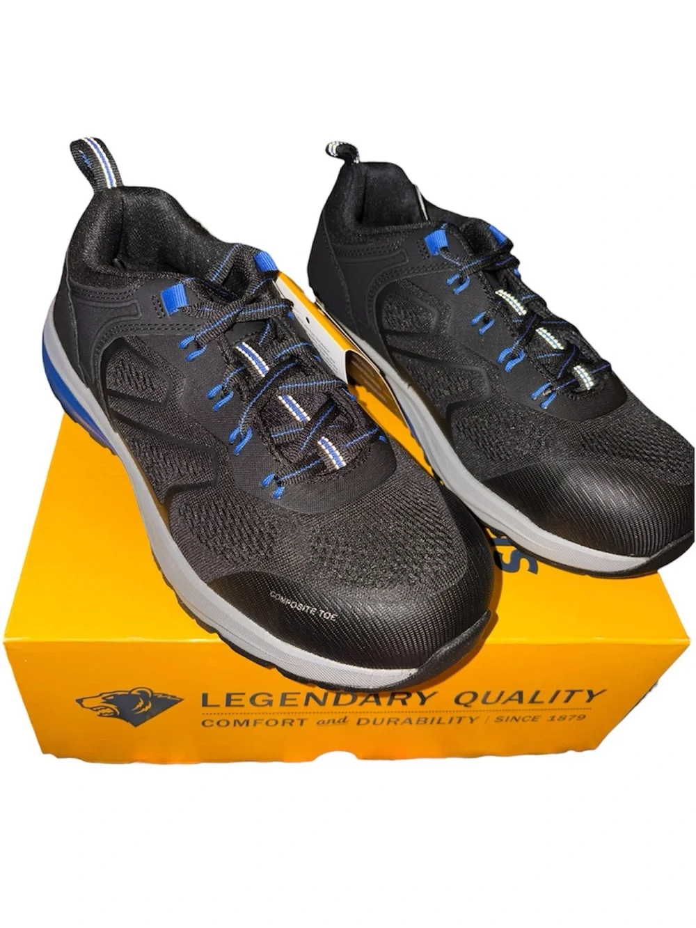 Herman Survivors Men's Cassle Composite Toe Work Shoes Size 7.5